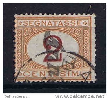 Italy: Segnatasse, Postage Due, 1869 Mi/ Sa 4, Used - Impuestos