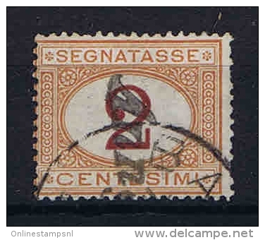 Italy: Segnatasse, Postage Due, 1869 Mi/ Sa 4, Used - Postage Due