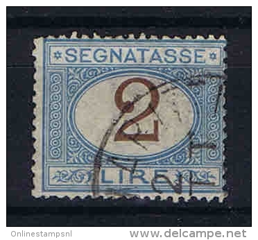 Italy: Segnatasse, Postage Due, 1869 Mi/ Sa 12, Used - Portomarken