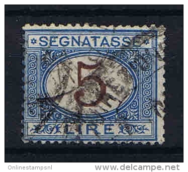 Italy: Segnatasse, Postage Due, 1869 Mi/ Sa 13, Used - Taxe