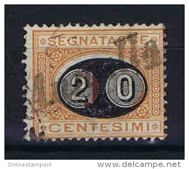 Italy: Segnatasse, Postage Due, 1890 Mi 16/ Sa 18, Used - Strafport