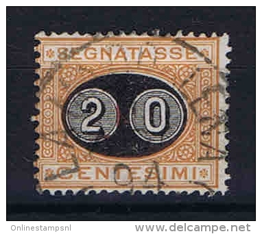 Italy: Segnatasse, Postage Due, 1890 Mi 16/ Sa 18, Used - Portomarken