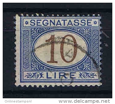 Italy: Segnatasse, Postage Due, 1870 Mi 14/ Sa 14, Used - Strafport