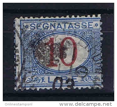 Italy: Segnatasse, Postage Due, 1870 Mi 14/ Sa 14, Used - Impuestos