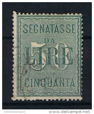 Italy: Segnatasse, Postage Due, 1884 Mi 2 / Sa 15, Used - Postage Due