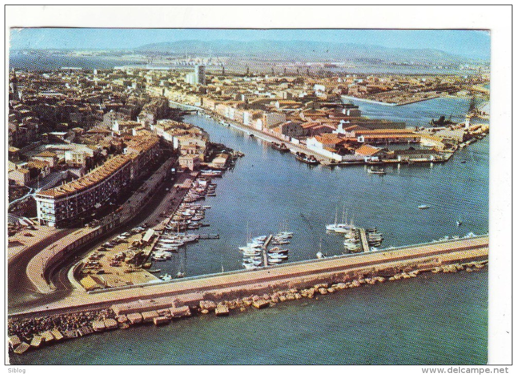 Cpm  Cpsm  Sete  Vue Aerienne - Sete (Cette)