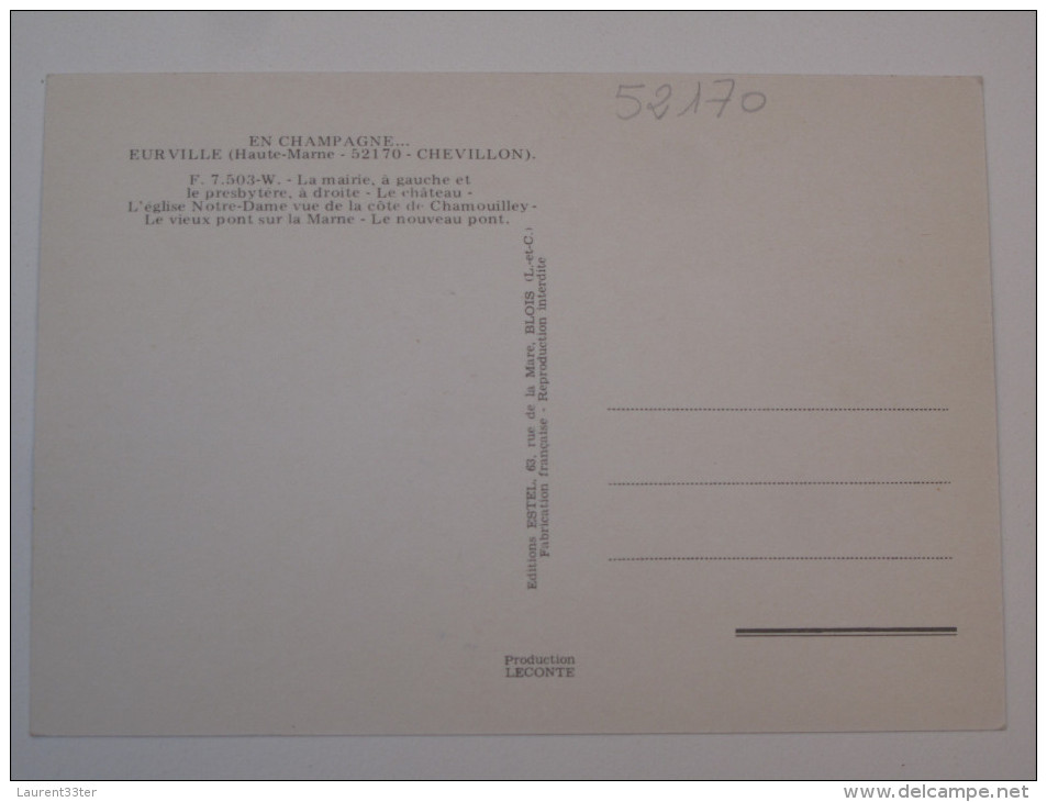 Eurville Vues Diverses - Chevillon