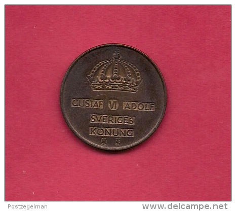SWEDEN,  1955, Circulated Coin XF , 5 Ore, Bronze , KM 822, C2048 - Zweden