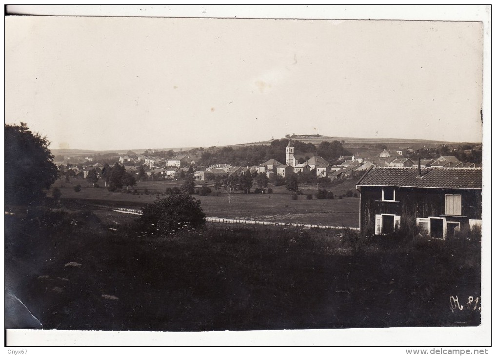 Carte Postale Photo Militaire Allemand CIREY SUR VEZOUZE (Meurthe Et Moselle) Vue Du Village - Cirey Sur Vezouze