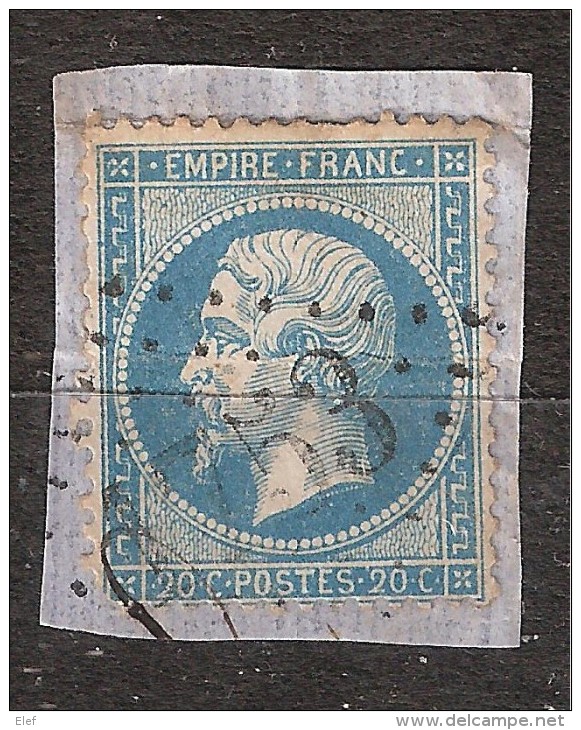 Empire N° 22 , Obl GC 1753 De HAGETMAU, Landes,B/ TB - 1862 Napoleon III