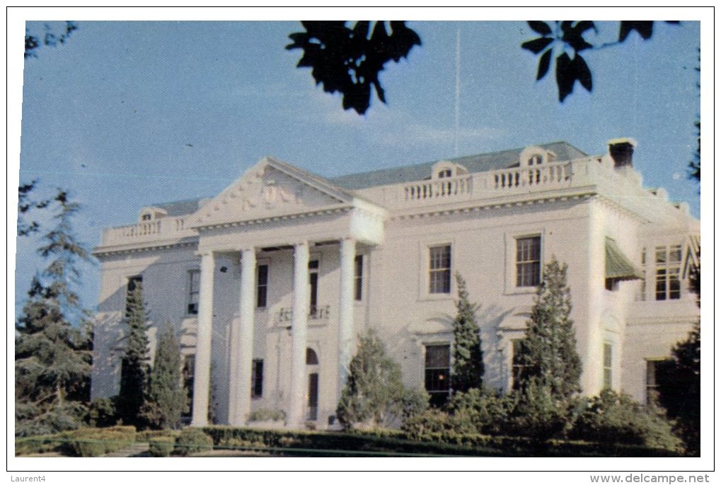 (DD 401) USA - Louisiana Governor's Mansion - Baton Rouge