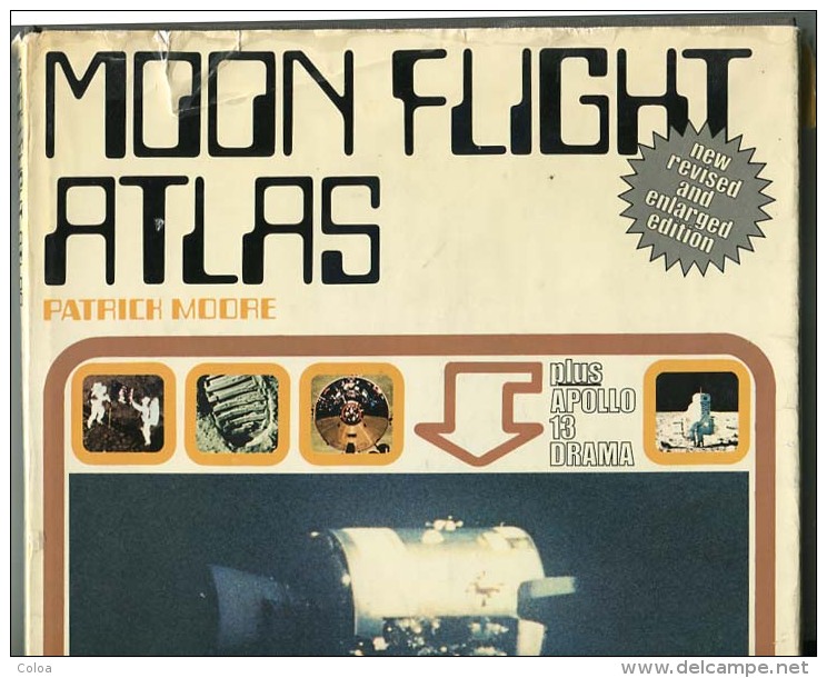 Patrick MOORE Moon Flight Atlas - 1950-oggi