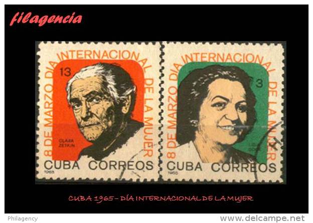 USADOS. CUBA. 1965-03 DÍA INTERNACIONAL DE LA MUJER - Used Stamps