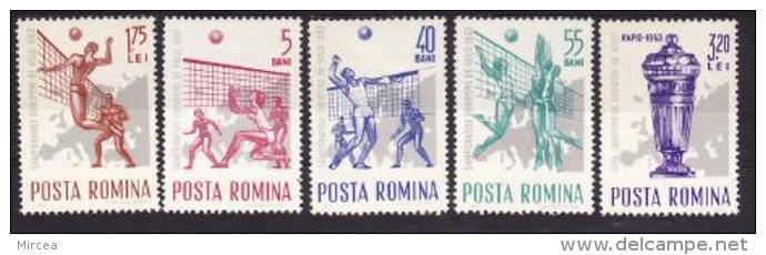 Roumanie 1963 - Yv.no.1937-41 Neufs** - Nuevos