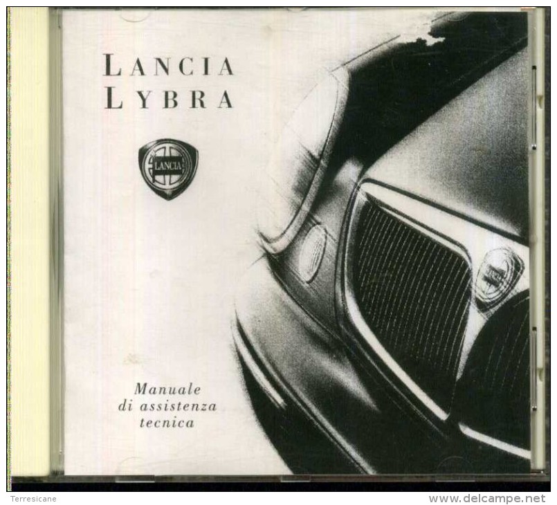 LANCIA LYBRA MANUALE DI ASSISTENZA TECNICA DISCO BACKUP - CD