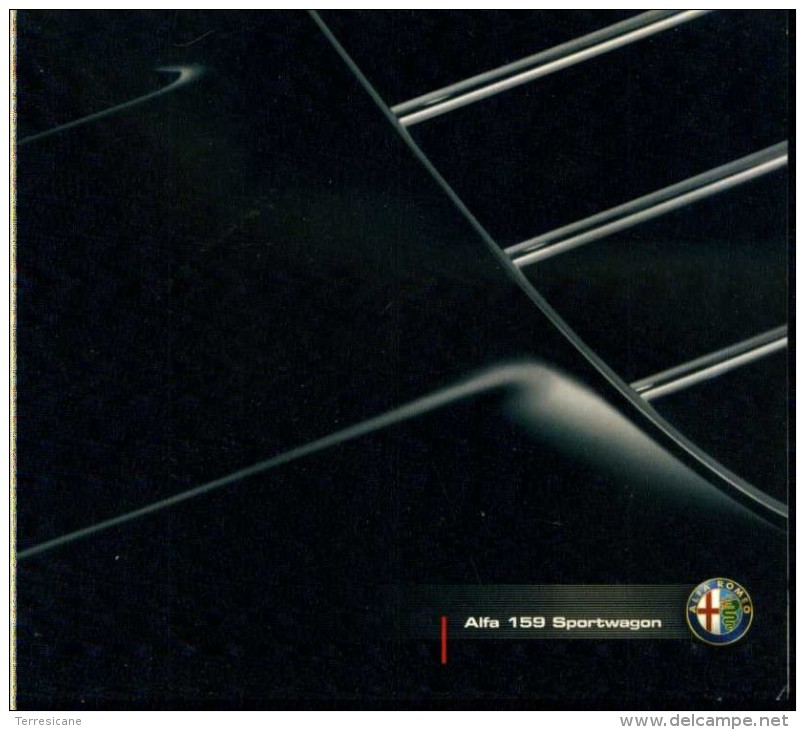 X ALFA Romeo 159 SPORTWAGON DVD Brochure - DVD