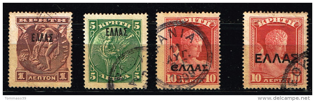 CRETA - Scott 85,87,96,103		Usati - Kreta