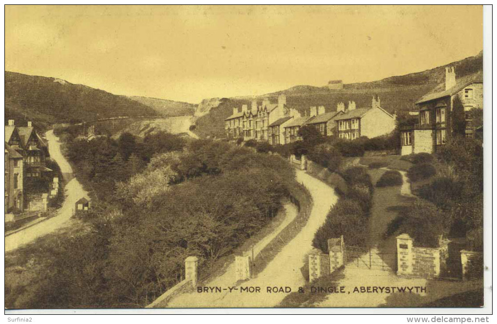 DYFED - ABERYSTWYTH -  BRYN-Y-MOR ROAD AND DINGLE Dyf35 - Cardiganshire