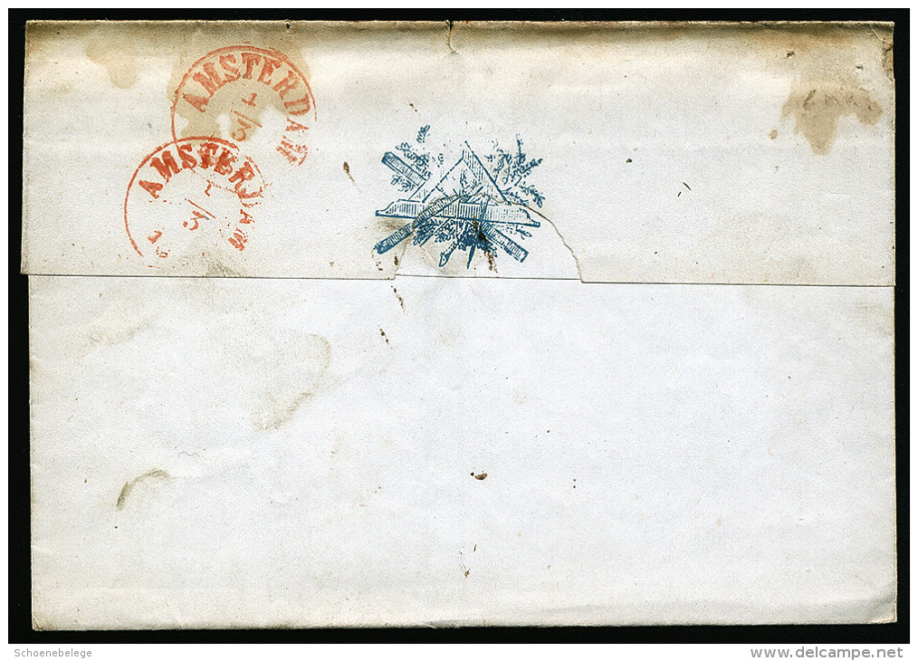 A2670) Niederlande Netherlands Brief Von Delft Nach Amsterdam - ...-1852 Vorläufer
