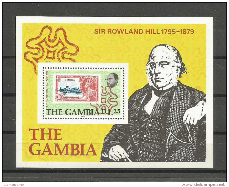 TOP!! GAMBIA BLOCK 4 * HILL - BRIEFMARKEN * POSTFRISCH **!! - Gambia (1965-...)