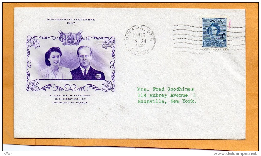 Canada 1948 FDC - ....-1951