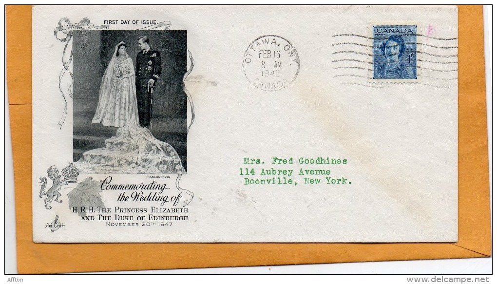 Canada 1948 FDC - ....-1951