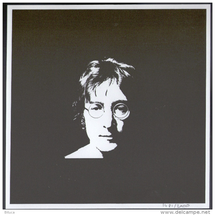 JOHN LENNON PORTE FOLIO A LA CITE DE LA MUSIQUE 2 SUPERBES AFFICHETTES PRODUIT TRES RARE PORT OFFERT - Varia