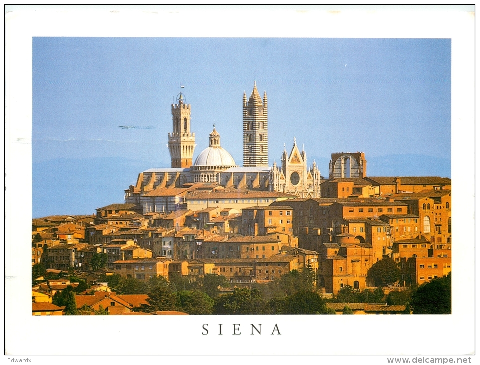 Siena, Italy Italia Postcard Posted 2008 Stamp - Siena