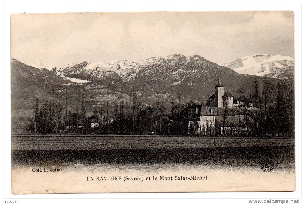 CP, 73, LA RAVOIRE, Et Le Mont Saint-Michel, Vierge - La Ravoire