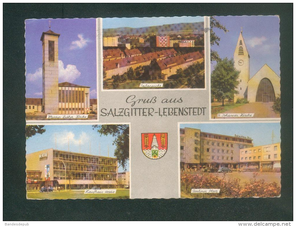 Allemagne - Gruss Aus SALZGITTER LEBENSTEDT ( Multivues ) - Salzgitter