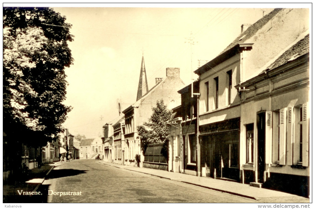 Vrasene. Dorpsstraat - Beveren-Waas