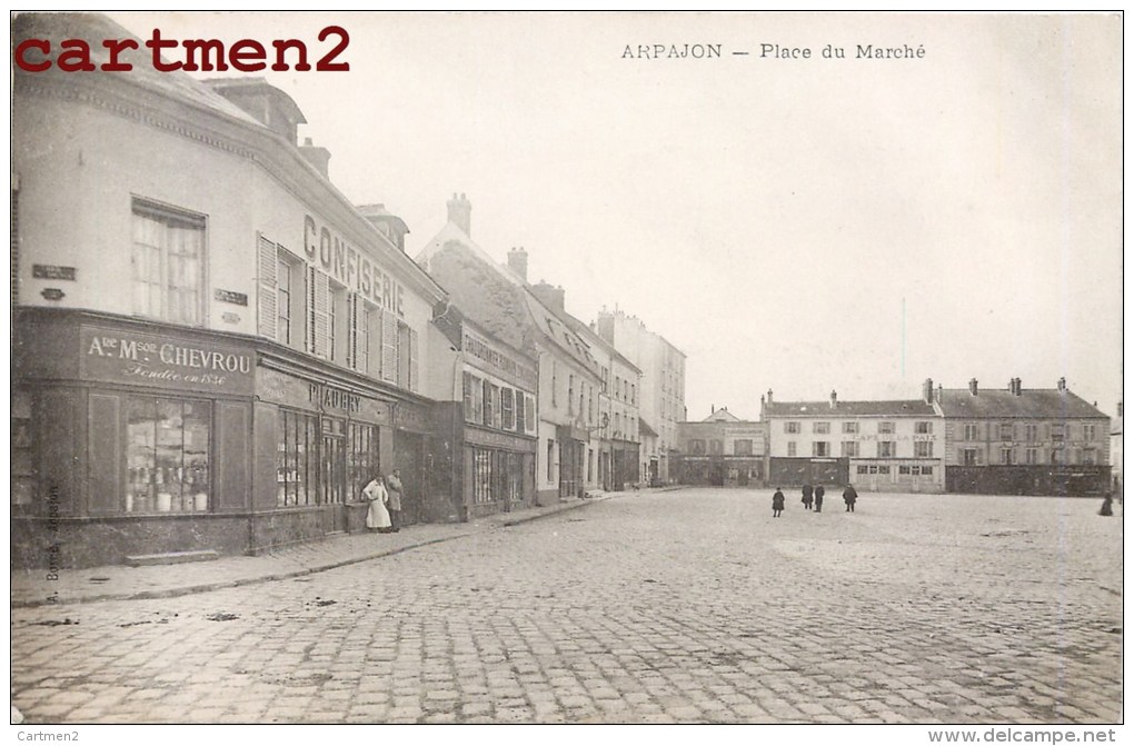 ARPAJON PLACE DU MARCHE 91 ESSONNE - Arpajon