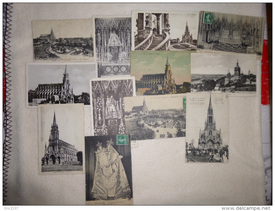 LOT DE 12 CARTES EGLISE BON-SECOURS...ROUEN - 5 - 99 Cartoline