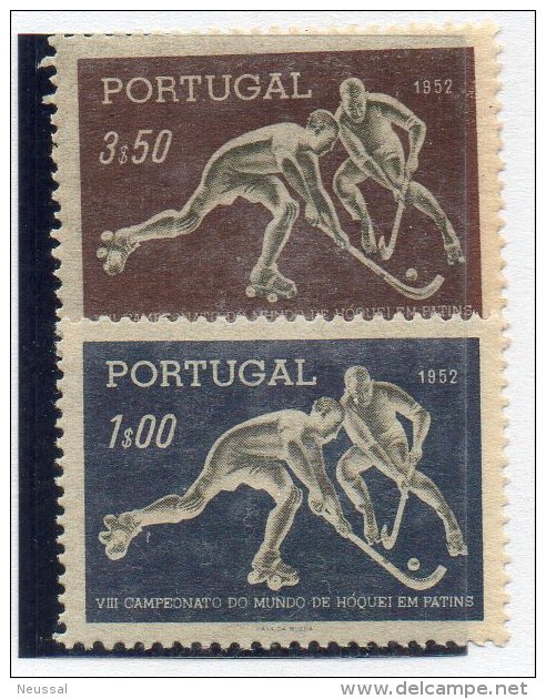 Serie  Nº 762/3 Portugal - Hockey (Veld)