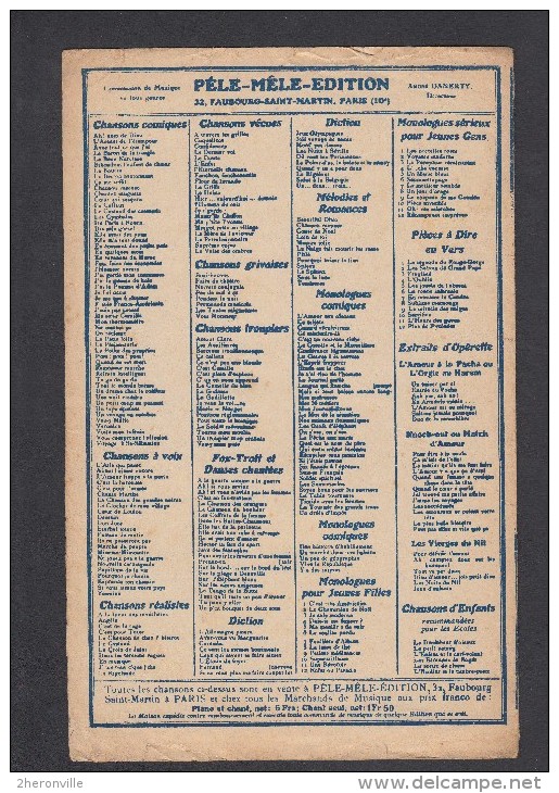 Partition Ancienne Illustrée Par Pous Thomis - La Valse Des Ombres - Danerty , Geo Charley , P. Sego - Montmartre - Partituren