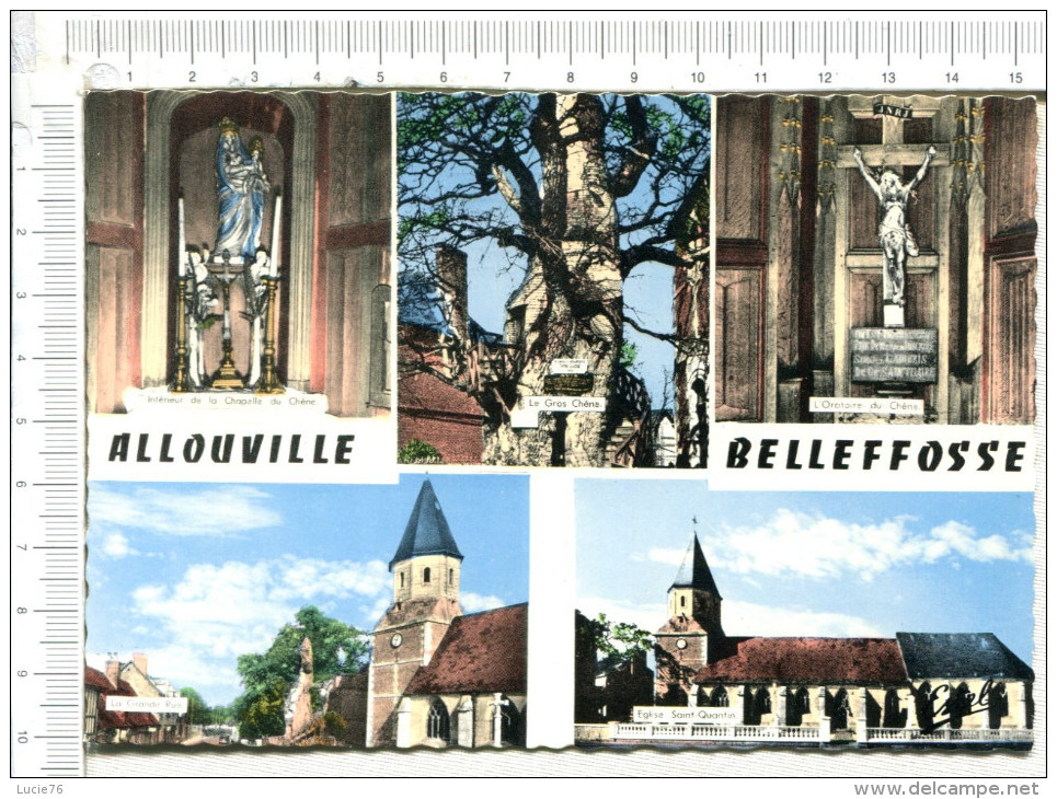 ALLOUVILLE  BELLEFOSSE  -  5 Vues - Allouville-Bellefosse