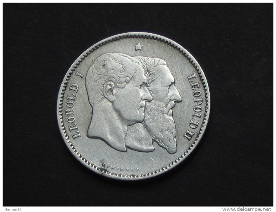 1 Franc 1880 - Royaume De BELGIQUE - Leopold I - Leopold II - **** EN ACHAT IMMEDIAT **** - 1 Frank