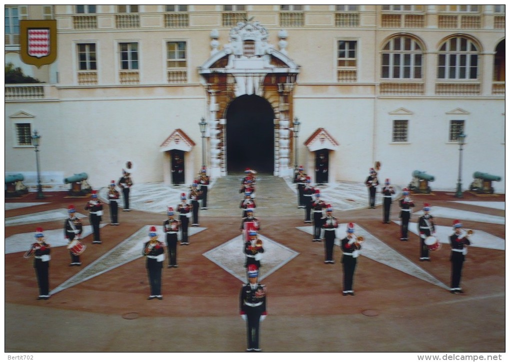 MONACO - MONTE-CARLO - LA FANFARE DE LA COMPAGNIE DES CARABINIERS DE S.A.S - La Condamine