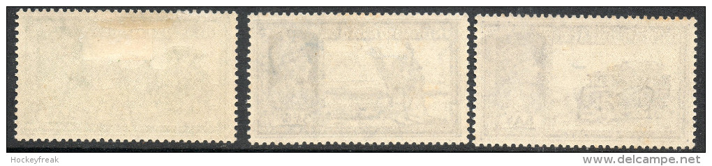 India 1937 - 3 X HM/LHM/VLHM KGVI Definitives SG253-254 & 257 Cat £31.50 SG2018 - See Full Description/scans Below - 1936-47 Roi Georges VI