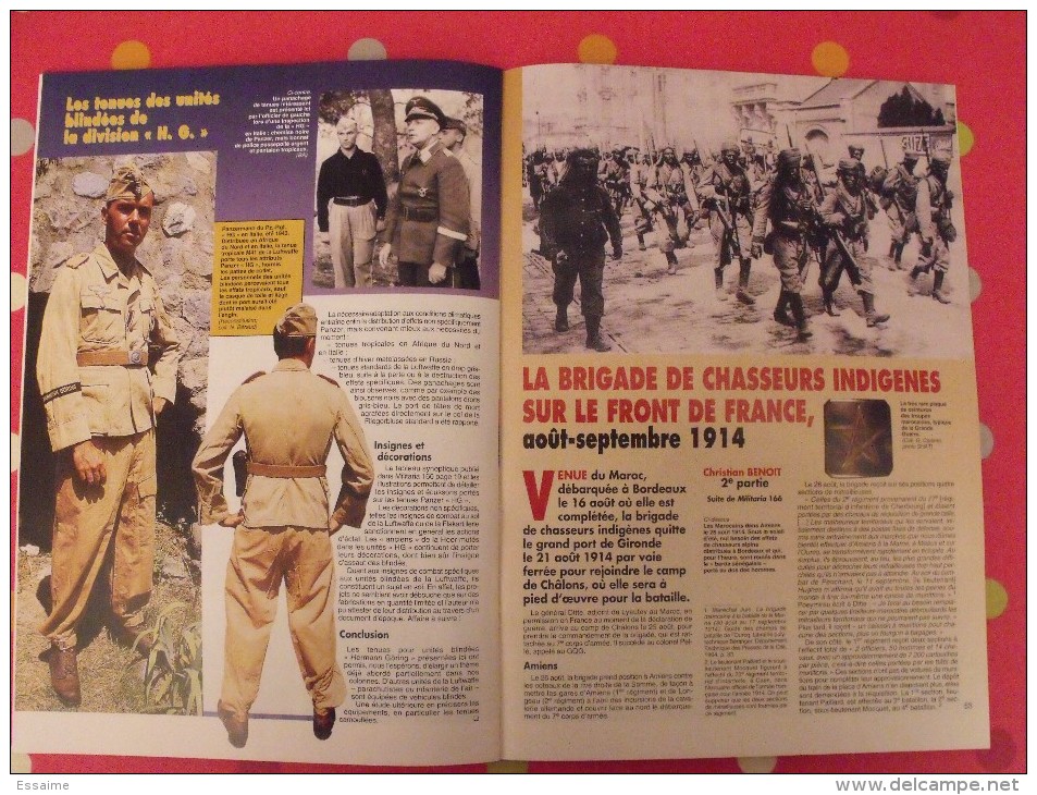 Revue Armes Militaria Magazine. Aviation. 1999. N° 168. (68 Pages). Tirailleurs Marocains - Wapens