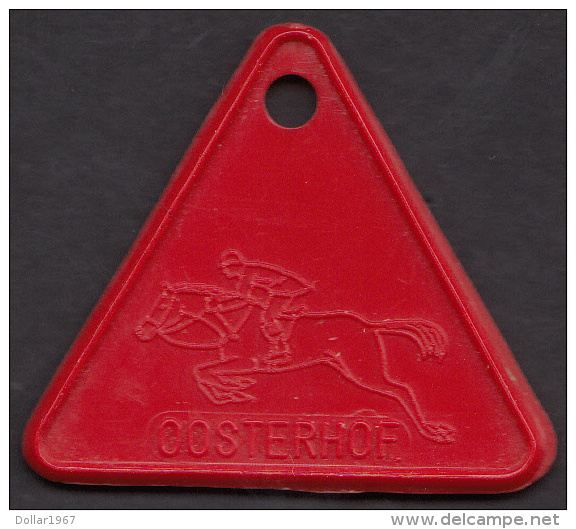 Oosterhof   ( Rode Plastiek Jeton / For Grade And Details, Please See Photo ) ! - Autres & Non Classés