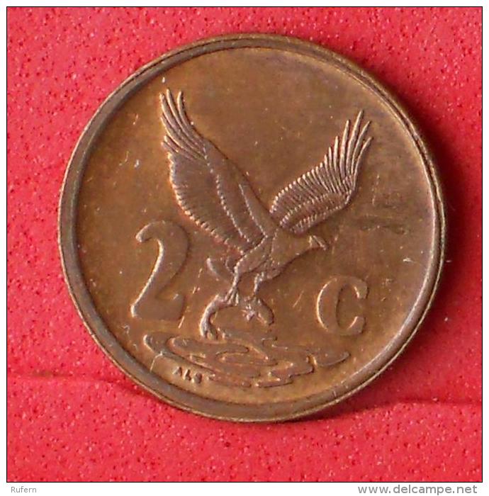 SOUTH AFRICA  2  CENTS  2000   KM# 159  -    (Nº06381) - South Africa