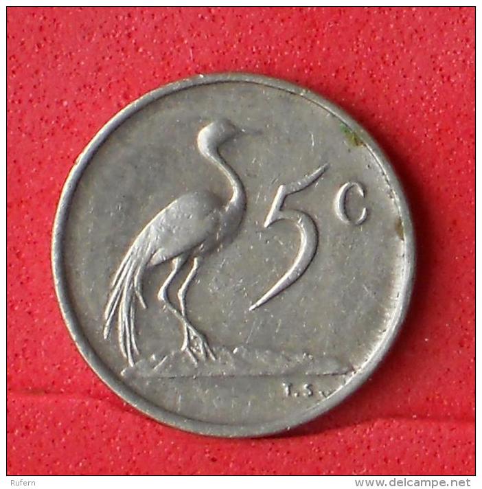 SOUTH AFRICA  5  CENTS  1970   KM# 84  -    (Nº06387) - South Africa