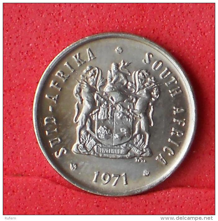SOUTH AFRICA  5  CENTS  1971   KM# 84  -    (Nº06388) - South Africa