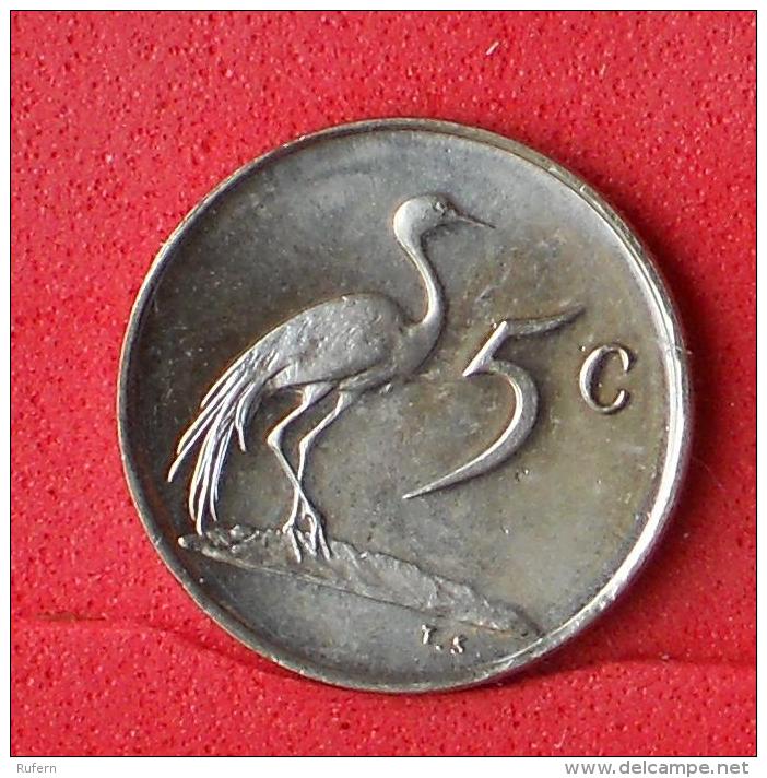 SOUTH AFRICA  5  CENTS  1983   KM# 84  -    (Nº06399) - Sudáfrica