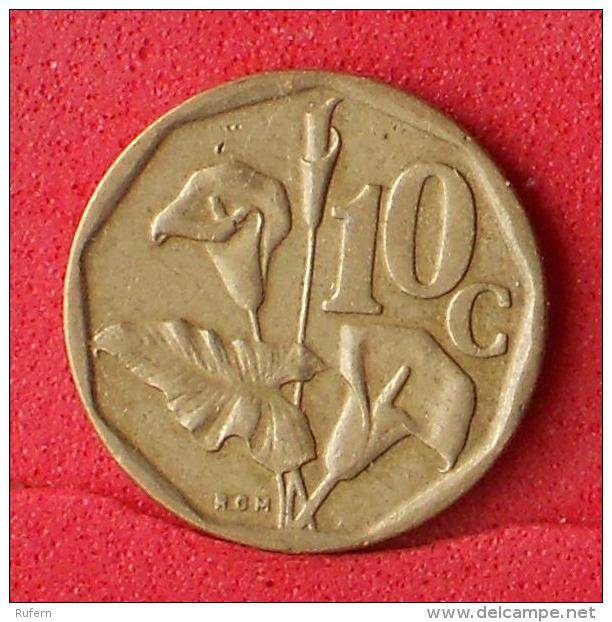 SOUTH AFRICA  10  CENTS  1992   KM# 135  -    (Nº06401) - South Africa