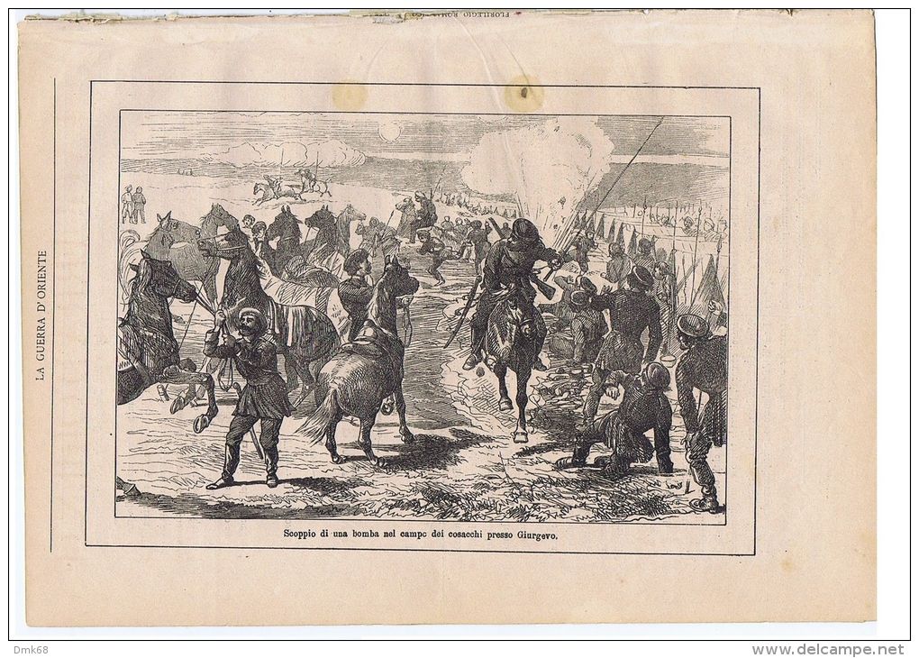 TURKEY - RUSSIA - ROMANIA - OLD ILLUSTRATED NEWSPAPER - ORIENT WAR 1877 -  N.17 - Before 1900