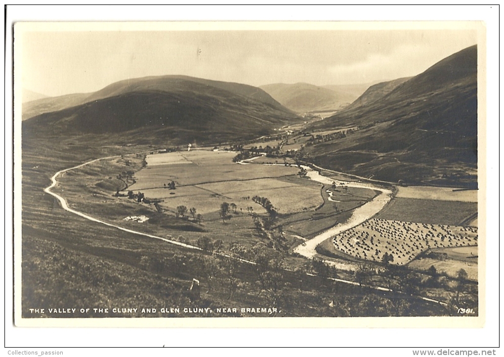 Cp, Ecosse, Near Braemar, The Valley Of The Cluny And Glen Cluny - Aberdeenshire