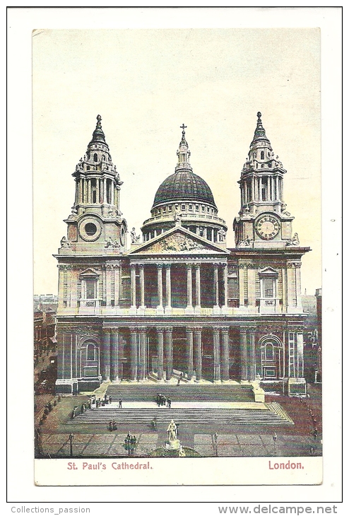 Cp, Angleterre, Londres, St-Paul's Cathedral - St. Paul's Cathedral