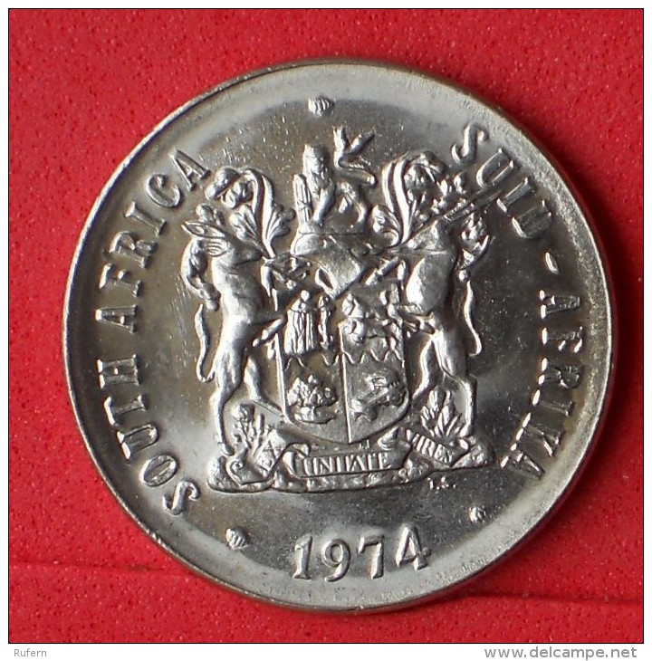 SOUTH AFRICA  50  CENTS  1974   KM# 87  -    (Nº06444) - South Africa